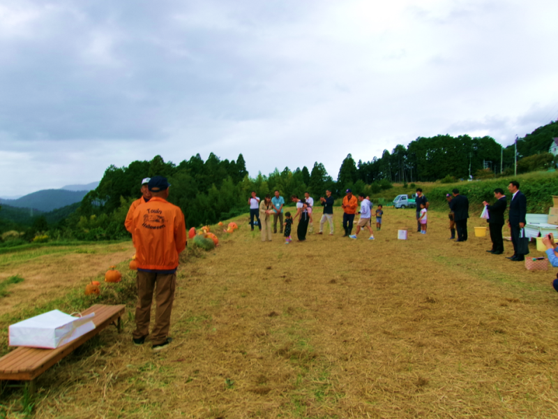 ハロウィン祭コンテスト風景